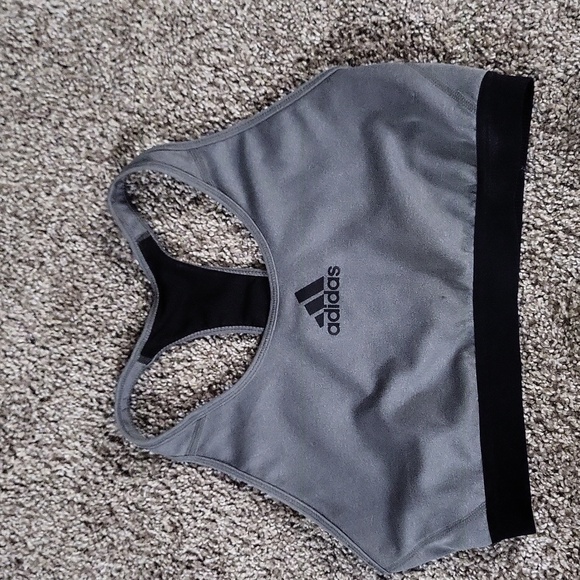 Adidas XL mesh racerback sports bra XL discontinued - Picture 3 of 4